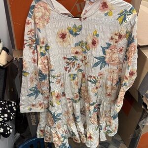 Floral Print Women's Top